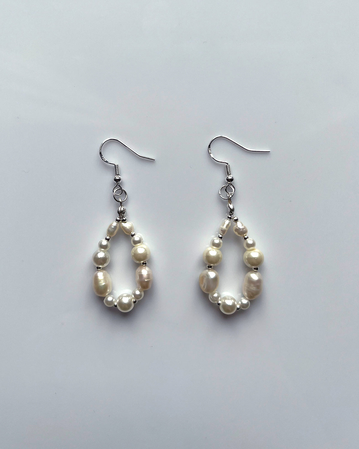 16 / 925 SILVER PEARL EARRING